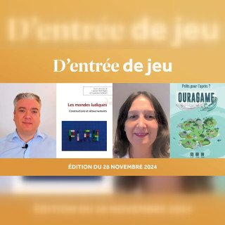 D'entrée de Jeu #37 - L'émission mensuelle de l'actualité de la recherche scientifique sur le jeu